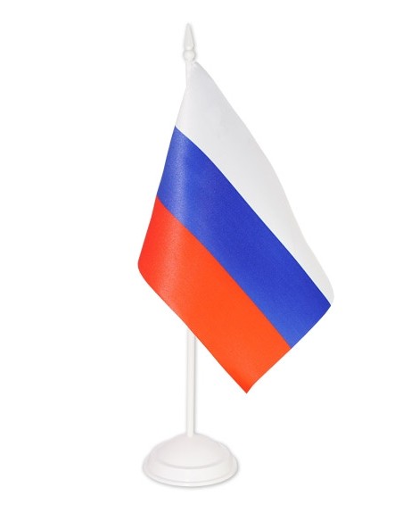 Флаг России настольный