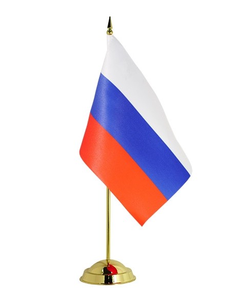 Флаг России настольный