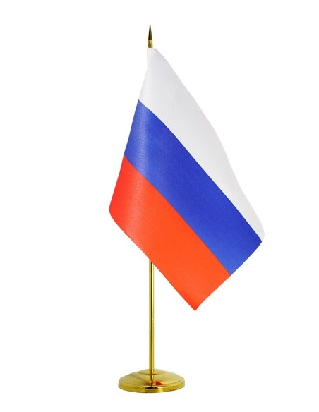 Флаг России настольный