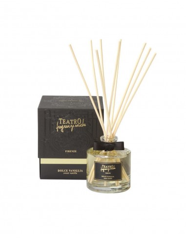 Teatro Fragranze Uniche,   SWEET VANILLA (Dolce Vaniglia),   With Sticks Diffuser 200 ml