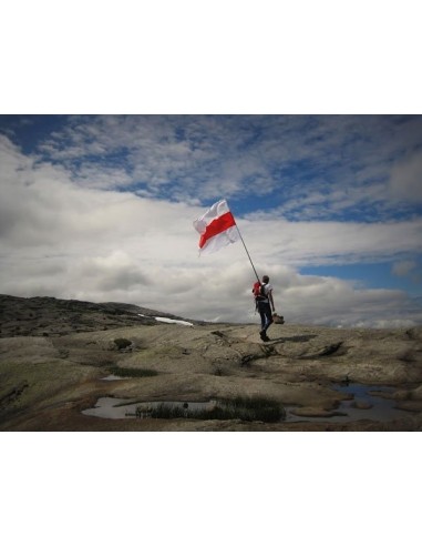 Флаг Бело-красно-белый