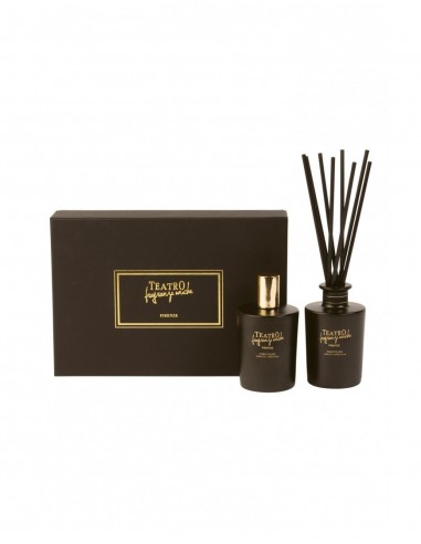 Teatro Fragranze Uniche,  TOBACCO 1815  (Luxury collection),   Mini Gift Box  (Diffuser 100 ml+Spray 100 ml)