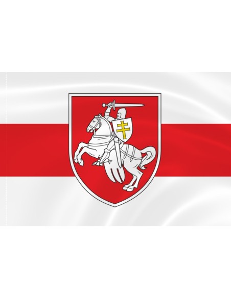 Флаг с гербом Погоня