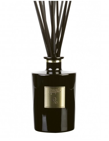 Teatro Fragranze Uniche,  ORO (Luxury collection),  Gift Set:  Sticks 2500 ml  Shiny Black Vase