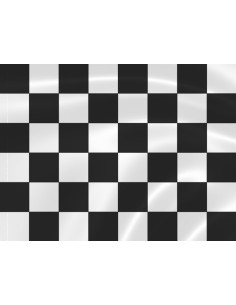 Финишный клетчатый флаг