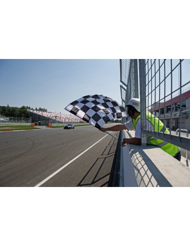 Финишный клетчатый флаг