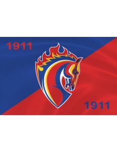 Флаг клуба «ЦСКА» талисман