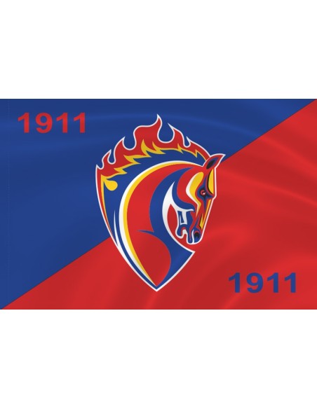 Флаг клуба «ЦСКА» талисман
