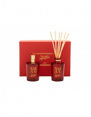 Teatro Fragranze Uniche,  XMAS (Luxury collection),   Mini Gift Box - (Spray 100ml & Diffuser 100ml)