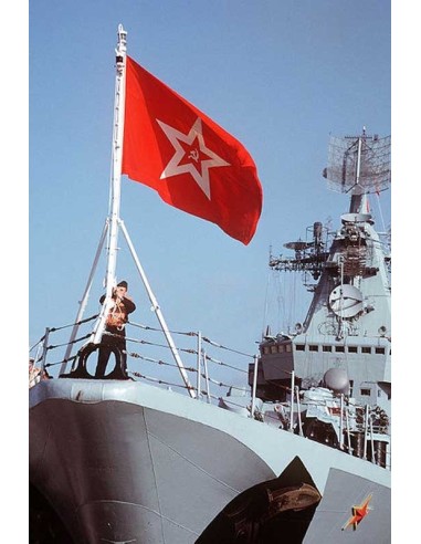 Флаг ВМФ СССР гюйс