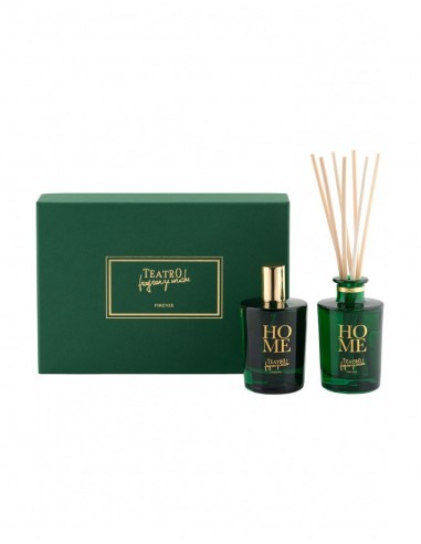 Teatro Fragranze Uniche,  HOME (Luxury collection),   Mini Gift Box - (Spray 100ml & Diffuser 100ml)