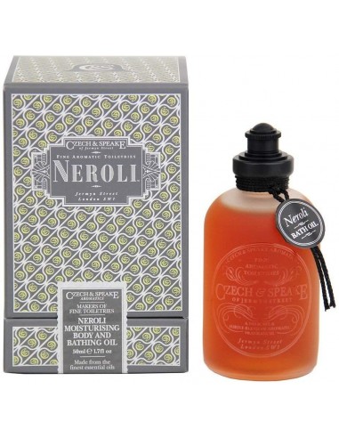 Czech & Speake, NEROLI, Moisturising Bath & Body Oil 50 ml