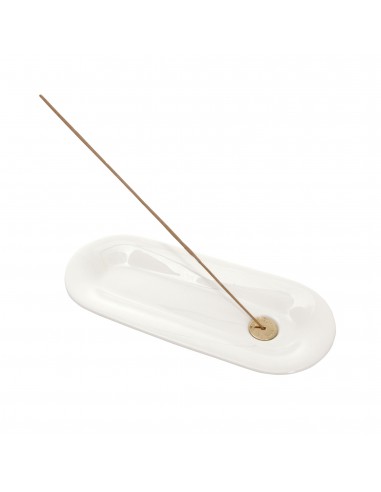 Czech & Speake Porcelain Incense Stick Dish (Gold Tag)