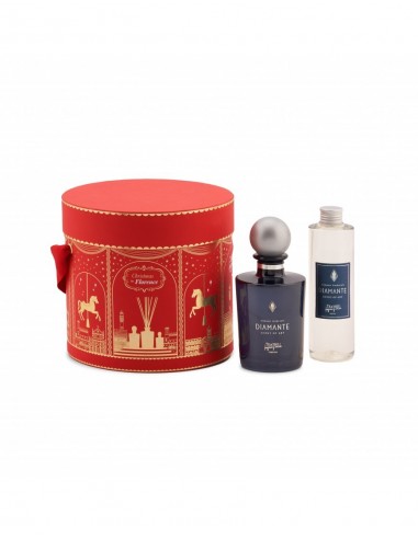 Teatro Fragranze Uniche,   DIAMANTE (Luxury Collection),  Hat Giftbox  (Stick ml 250+refill 250ml)