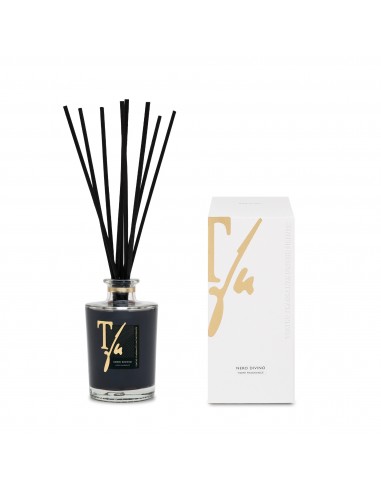 Teatro Fragranze Uniche,  NERO DIVINO,  Black Divine,  diffuser  with  Sticks 250ml