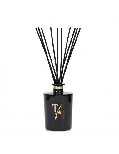 VERDE LORENA, 1500 ml sticks Decanter Black Shiny Vase , Teatro Fragranze Uniche