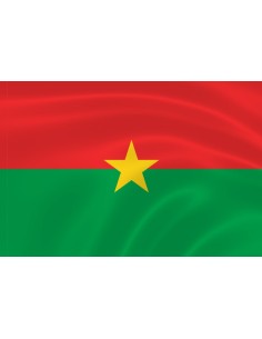 Флаг Буркина-Фасо