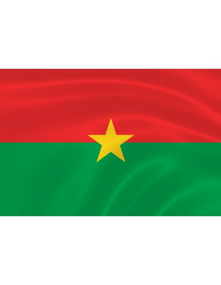 Флаг Буркина-Фасо
