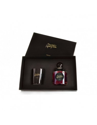 RUBY  (Rubino),  Gift box: 200ml Home Fragrance + 160gr Candle Ruby, Teatro Fragranze Uniche 